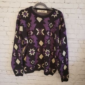 Le Tigre acrylic made in USA geometric swe…